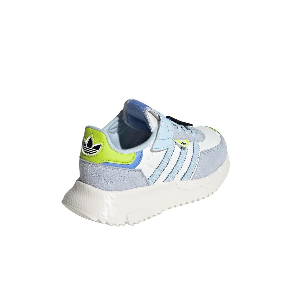 Adidas Disney X  Originals Retropy F2 CF EL C Toy Story Classic Comfort Low Top Casual Shoes Kids sneaker White Blue JS2472