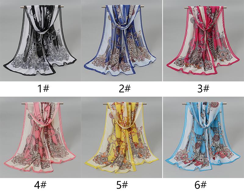 Fashion Women Printed Beach Scarf Bohemia Flower Summer Hijab Shawls And Wraps Female Foulard Sunscreen Sun Protection Shawls