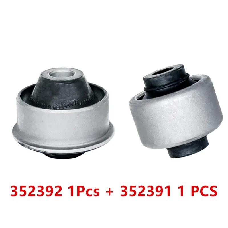 352392 352391 New Front Suspension Control Arms Trailing Bone Bushes For Peugeot 206 307 308 3008 Citroen Berlingo C4 DS4