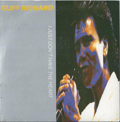 7inch Record CLIFF RICHARD  I Just Dont Have The Heart EM101 EMI 1989 UK Pop Used