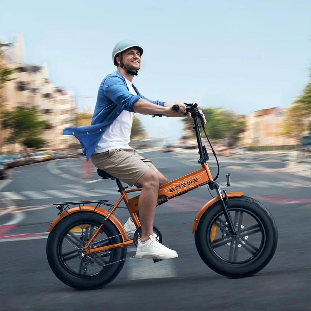 Elektrofahrrad ENGWE EP-2 BOOST 250W Motor 20" dicker Reifen E-Bike für Erwachsene Höchstgeschwindigkeit 25 km/h Faltbares E-Bike 48V 13AH 7 Gänge Maximale Belastung 150 kg
