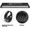 61 Keys Digital Music Electronic Organ Portable Keyboard with Microphone for Children