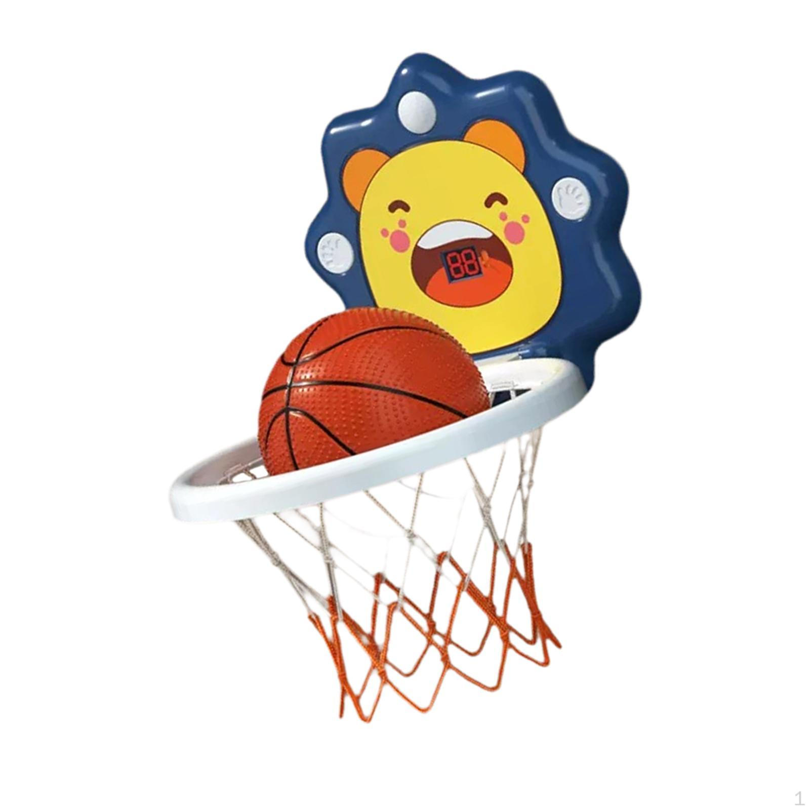 

Мини баскетбольное кольцо игрушка для ванны родитель ребенок интерактивный регулируемая высота с для синий