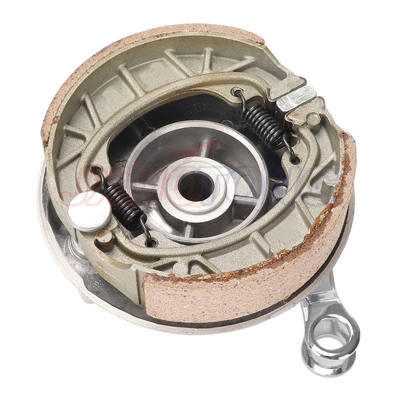 Rear Wheel Hub and Drum Brake Pads For Monkey Bike Z50 Z50R Z50A Z50J Z50JZ Z50GZ 8inch Wheel Rim