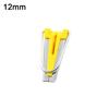6/12/18/25mm Splicing Cloth Fabric Quilting Sewing Bias Tape Maker Binding Tool
