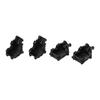 2 Sets RC Car Gearboxs Cover Boosting Performance Rustproof RC Car Waving Box for 144001 for 144002 for 124019 for
