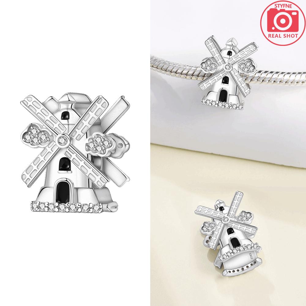 Elegante Originele Koperbruine Esdoornblad Windgong Hanger Oranje Zirconia Edelsteen Kralen Passend Armband Vrouwen Sieraden Cadeau Diy