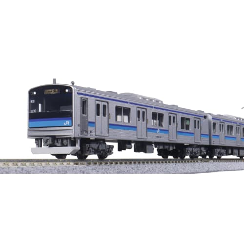 KATO N Gauge 205 Series 3100 Senseki Line Color (Single Pantohograph) 4-Car Set, Model Train, 10-2102