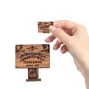 1/2Pcs Wooden for Paranormal Enthusiasts Mini Spirit Board Unique Gift With Planchettes Handmade Divination Tools with Drawer