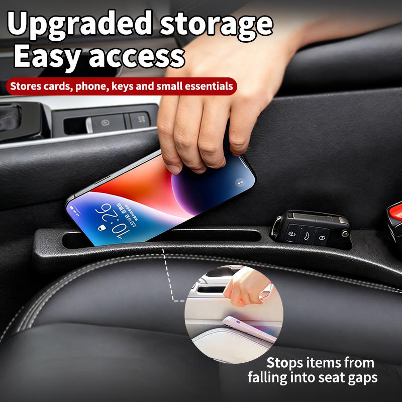 Custom fit for Xiaomi YU7 Car Seat Gap Filler Anti-Leak Anti-Drop Vehicle Side Storage Strip Car Interior Organizer 2PCS