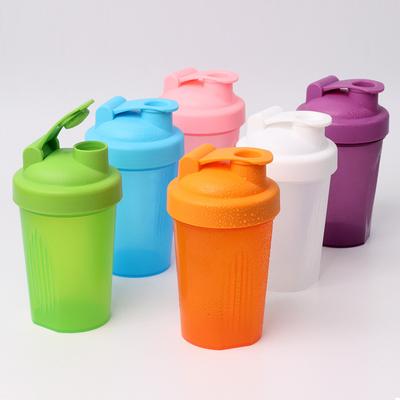 Plastic Hand Shake Cup 400ML Protein Powder Cup Shake Cup Milkshake Cup Sports Protein Powder Mixing Cup