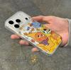 Integrated Button Phone Case for Apple 17/16 Star, 17 Pro Max, Cartoon Soft Case for 13, 14, 15P