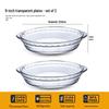 Heat-Resistant Glass Baking & Serving Dishes, 9-Inch Round, 2-Pack