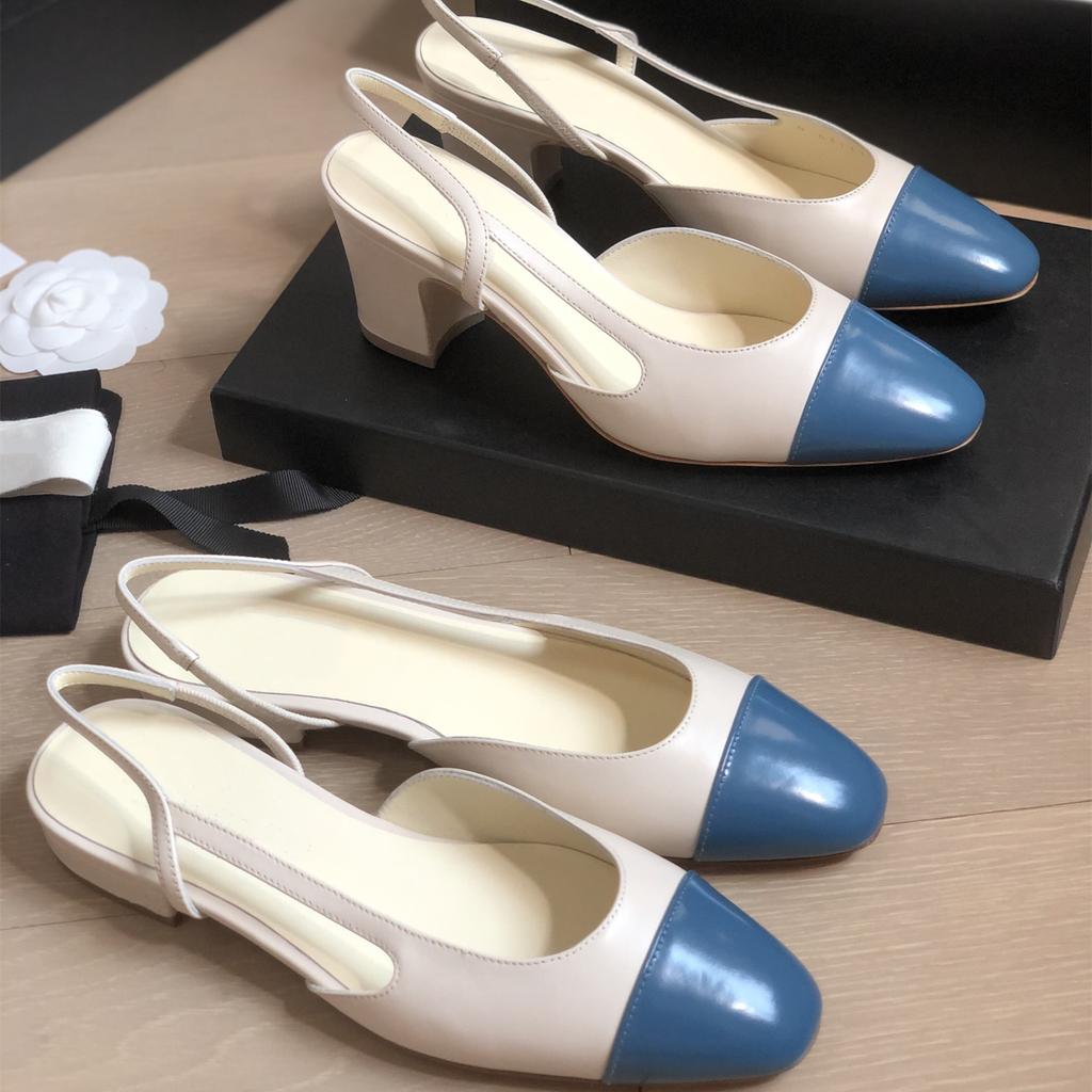 Vår Høst Dame Loafers Mote Ekte Lær Blandet Farge Patchwork Dame Flate Sko Catwalk Antrekk Festkjoler Dame Sko