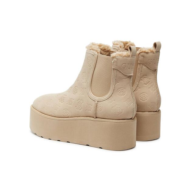 Ботильоны Guess Jilaine FLFJIL FAL10 бежевые