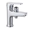 TLXT Hot & Cold Basin Faucet with Shower Set