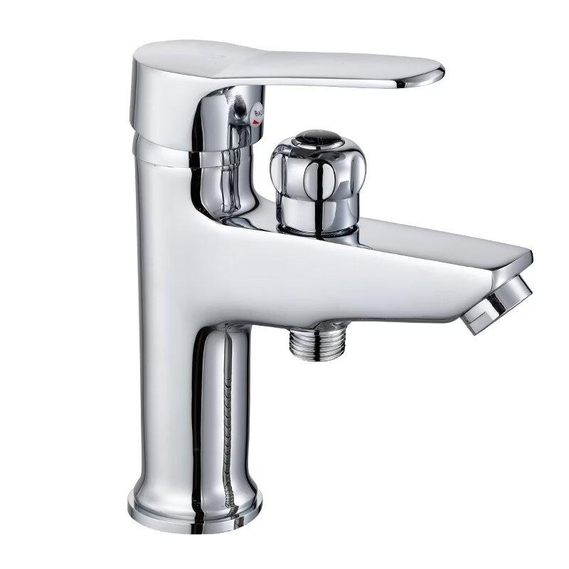 TLXT Hot & Cold Basin Faucet with Shower Set