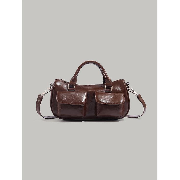 Large Capacity Bowling Bag 2025 New Spring and Summer Handbag High-Grade Daily Casual All-Match Shoulder Messenger Bag