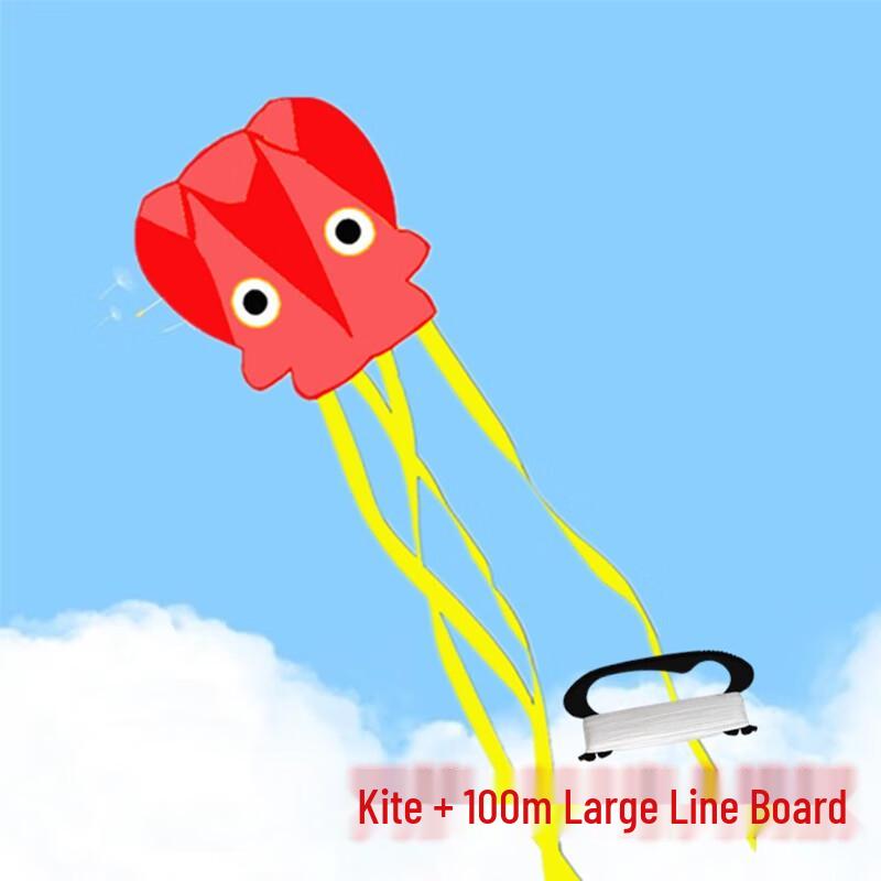 WEZHO Cartoon Soft Octopus Kite