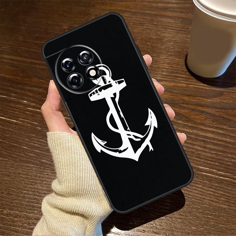 Anchor Sea Beach For OnePlus 15 13 12 11 15R 13R 12R 8T 10T 13T Case For OnePlus Nord 5 CE 2 3 4 Lite N20 N30