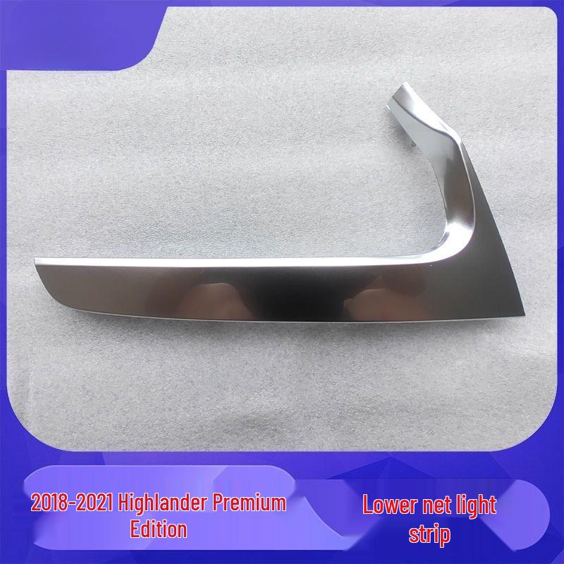 Chrome-Plated Front Bumper Grille Trim for Highlander Models 18-21 Premium Professional Manufacturer