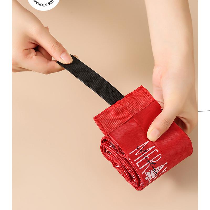 Portable and Foldable Supermarket Shopping Bag Large Capacity Bag Waterproof Bag Handbag Eco friendly Bag