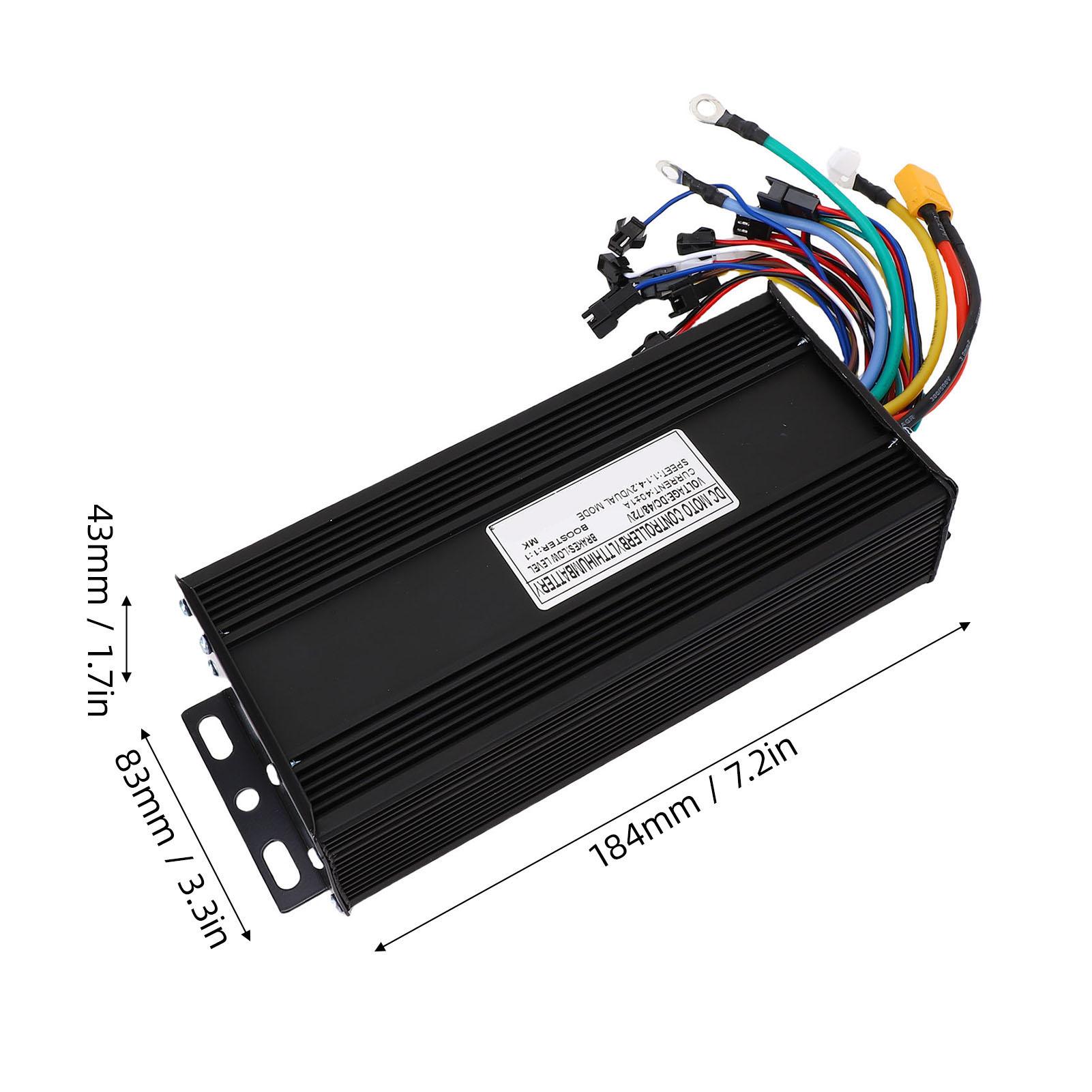 

Контроллер для электросамоката 40А Синусоидальный 3-режимный контроллер для бесщеточного двигателя 1500 Вт 2000 Вт