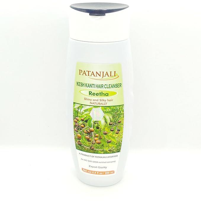 Patanjali Kesh Kanti Reetha Hair Cleanser Shampoo, 200ml