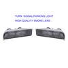 Fits for Jeep 97-01 XJ Signal Lights - COMBO Smoke Bumper Turn Signal (Left + Right) Crystal