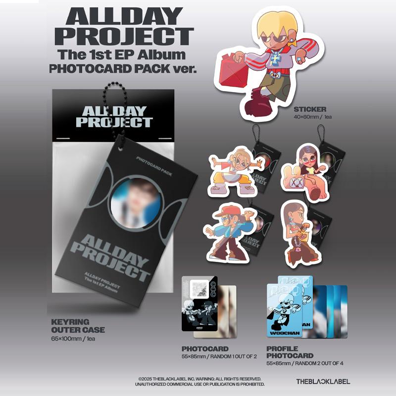 ALLDAY PROJECT Das 1. EP-Album [FOTOPOSTKARTEN-PACK Ver.]