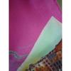 Used Beautiful Condition, MM Design Studio Collection Silk Scarf/stole, Pink X Ivory, Butterfly Pattern, 100% Silk, Made In Japan.