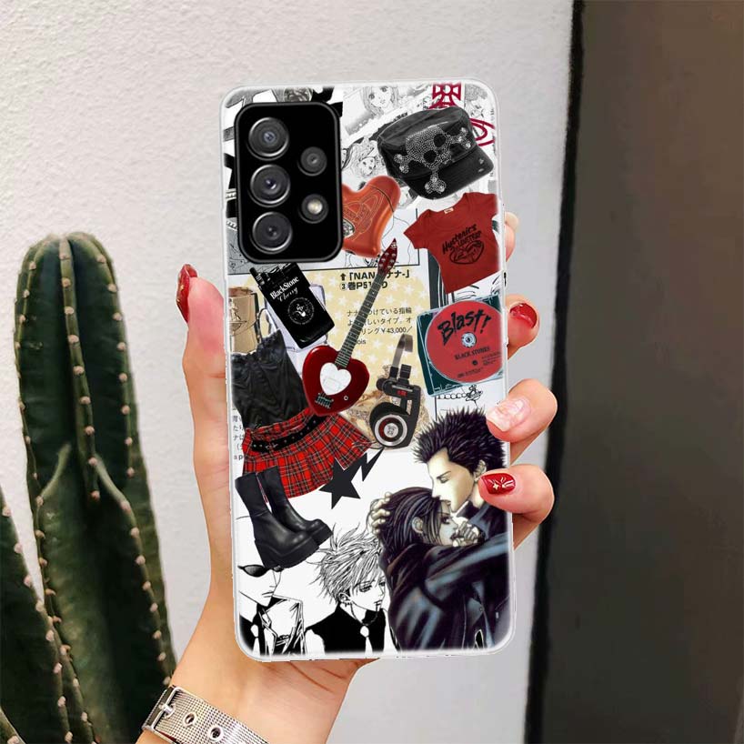 Nana Anime Na Na Girl For Samsung Galaxy A16 A15 A14 A13 A56 A55 A54 A53 Phone Case A36 A35 A34 A33 A26 A25 A24 A23 A05S A04S A0