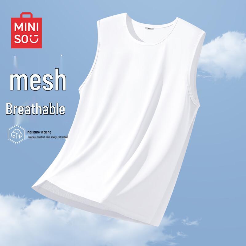 MINISO Men s Quick-Dry Mesh Sports Vest 3XL