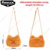 Ugly Teeth Monster Plush Toys Shoulder Bags Fugglers Wide Eyed Weirdo Sir Belch Peluche Dolls Crossbody Bags