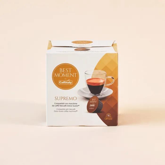 [Dolce Gusto kompatibel von Capitali] Best Moment Kaffeekapseln 1 Packung (16 Kapseln)