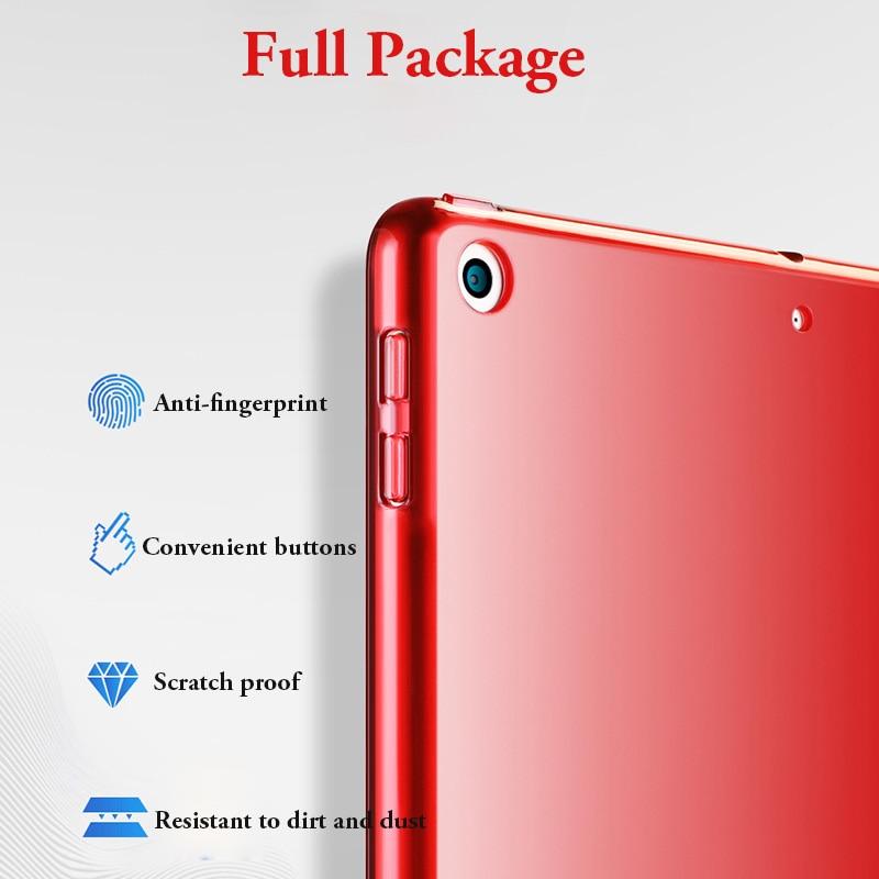 Ultradünne Flip-Stand-PC-Magnet-Smart-Case-Funda-Abdeckung für das iPad Pro 12.9 2015 2017 2020