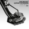 For YAMAHA XMAX300 XMAX X-MAX 300 X-MAX300 2021 2022 Motorcycle CNC Kickstand Foot Side Stand Extension Pad Support Plate