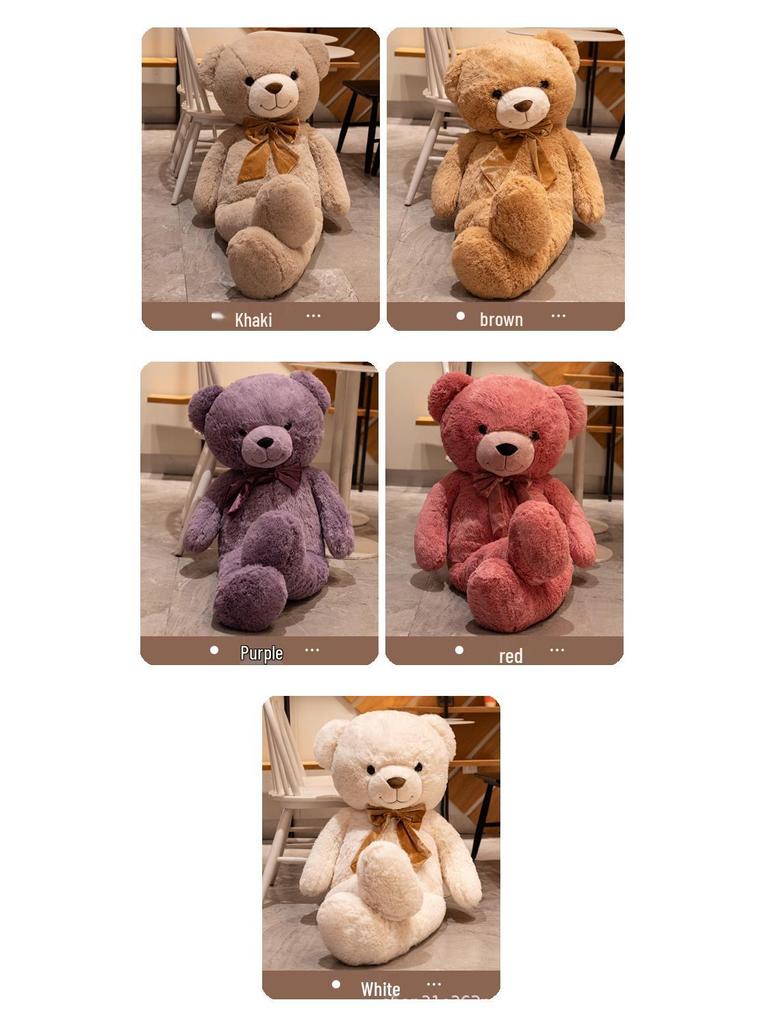 Thoughtfully Chosen Couple's Giant Bear Plush Toy - Perfect Festival Gift & Hugging Doll