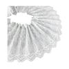 2Meters/lot 11 Cm Wide Palace Gourd Embroidery Pure Cotton White Apricot Black Lace Clothing Sofa Curtain Fabric Lace DIY