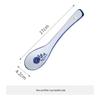 Chinese Blue & White Bone China Soup Spoons (10-Pack)