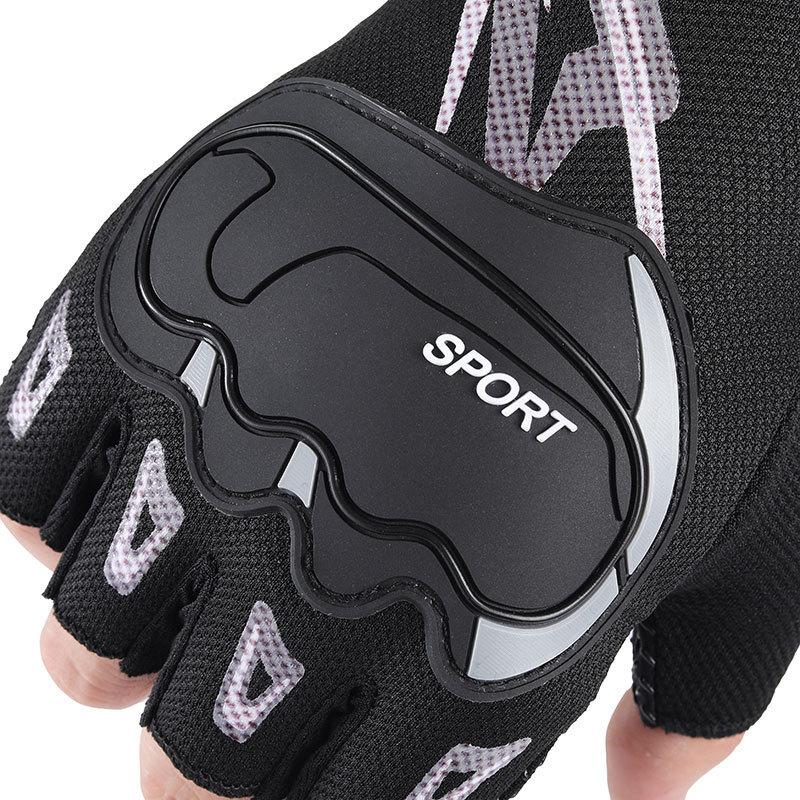 Men's and women's outdoor sports half finger non-slip and wear-resistant