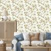 Red Berries Wallpaper White and Beige for Living Room and Bedroom 50x1000