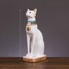 Resin Cat Statue Craft Elegant Desk Ornament For Gift Decoration Collection