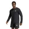 FLEX Long Sleeve DP313 Black 4L [Adidas] WO-ES T-Shirt Men's (KA5523)