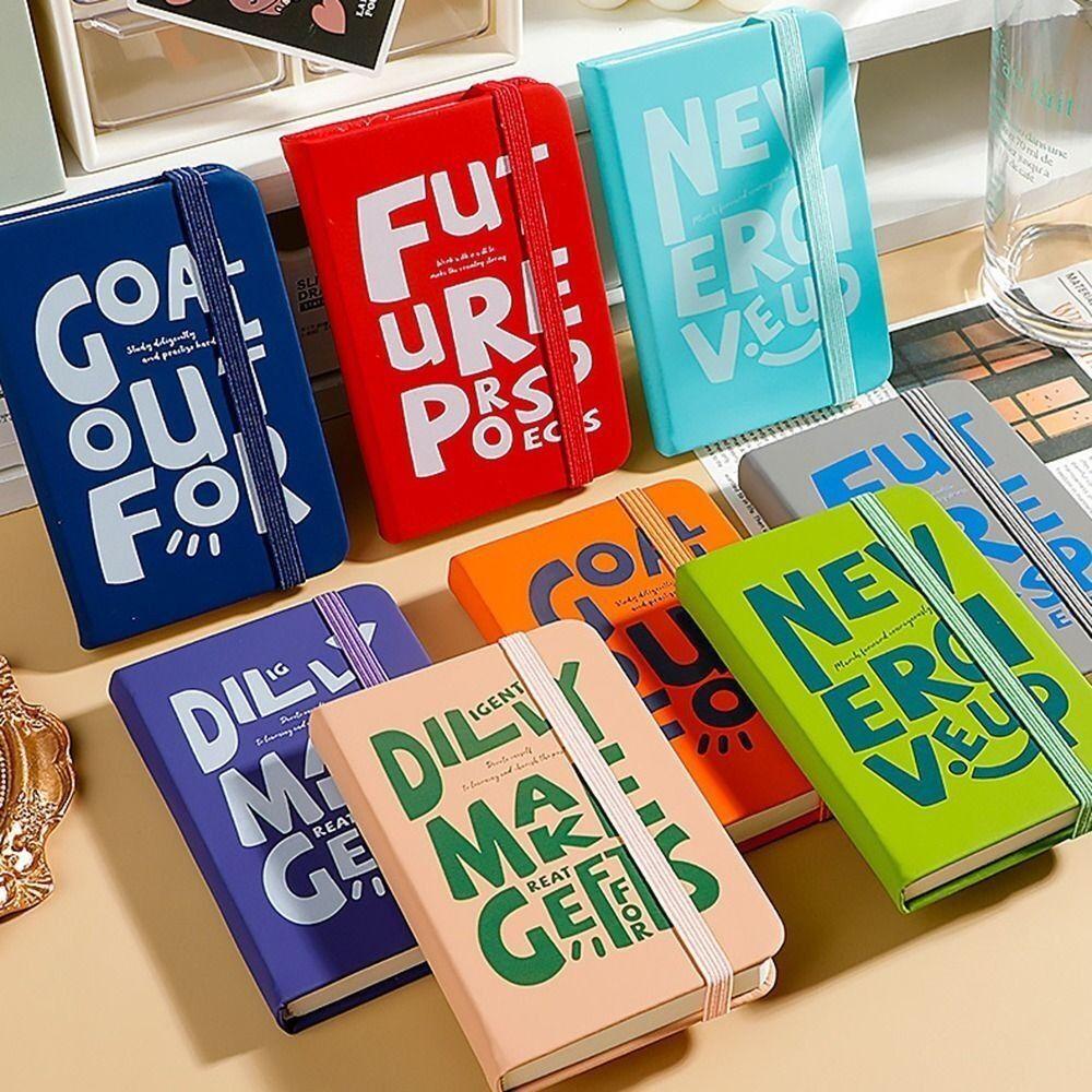 

A7 Printing Notebook Mini Notepad New Retro Notebook Home Office School небо синє кольору