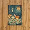 Vintage Sleeping Cat Tin Sign Metal Wall Decor Retro Home Bar Kitchen Art