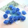 500 Pcs DIY Rose And Bear Flowers Artificial Rose Head Flower Arrangement Mini Artificial Foam Rose Heads Bulk Flower Heads