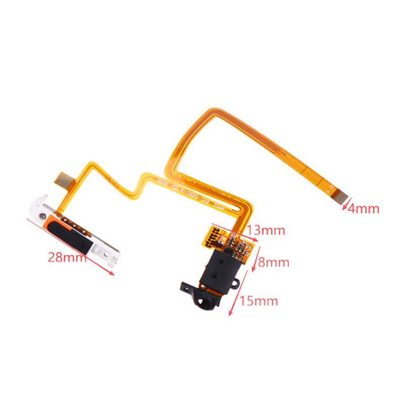 1Pc Switch Button Headphone Audio Jack Hold Switch Flex Ribbon Cable For IPod Classic 30GB 80GB 120GB 3rd 160GB Accessories