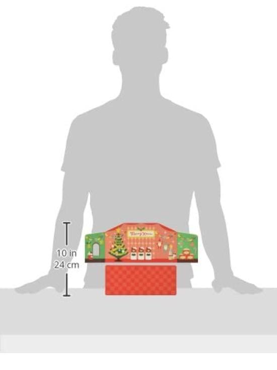 Decor Corporation Concombre Christmas Party Background 370 X H130 Card, Unfolded, Wall (ZXS-28519)