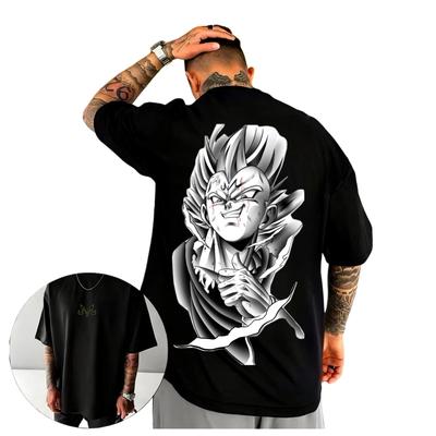 Tricou Unisex Dragon Ball Z Gohan 2026 Imprimeu Grafic Anime Gotic Bumbac Pur Gât Rotund Casual Topuri High Street